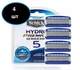 Сменные кассеты для бритвы Schick Hydro 5 Premium 4 шт - изображение 1