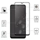 Захисне загартоване скло на весь екран для Samsung Galaxy A16 та A26 3D FullGlue FullCover Armor black - изображение 6