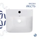 Раковина напольная моноблок Qtap Tern 440х380х830mm White QT1711G302WN - изображение 5