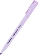 Маркер Axent Highlighter Pastel 2-4 мм клиноподібний лавандовий 12 шт (2533-36-A) - зображення 1