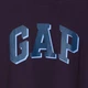 Футболка хлопковая длинная мужская GAP 194081178 L Фиолетовая (1159835375) - изображение 5