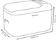 Lodówka turystyczna Berdsen Icemax 401 12/230V 21 L White (5903890618810) - obraz 7