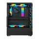Корпус для ПК 1stPlayer V2-A-BK-4F1 Black без блока живлення з підтримкою ATX - зображення 3