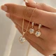 Женский комплект украшений No brand 2397 золотистый - изображение 1