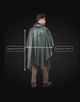 Дощовик плащ-намет розмір One Size TY-0548 Камуфляж - изображение 3