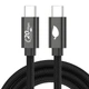Кабель USB3.2 Type-c/Type-c PD100W 20Gbps 4K 50см - изображение 1