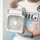 Портативный вентилятор с водяным охлаждением Air Cooler Fan 4в1 Ночник увлажнитель c LED подсветкой USB Синий - изображение 3