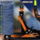 Гидравлический автомобильный домкрат MASKO с маневровым домкратом 2.5 т Оранжевый - изображение 2