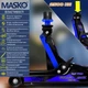 Гидравлический автомобильный домкрат MASKO с маневровым домкратом 2.5 т Синий - изображение 2