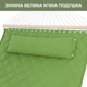 Гамак двомісний з планками WCG SOFT XXL 200 x 140 см - зелений - изображение 6