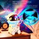 Нічник проектор Астронавт Космонавт Astronaut зірочка лазерний дитячий світильник зоряне небо з пультом (сидячий) White - зображення 4