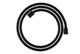 Шланг для душу Designflex 1,6 м, Matt Black (28260670) - изображение 1