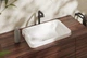 Умивальник Xuniva Q SmartClean врізний на стільницю, 550х400 мм, White (61066450) - изображение 2