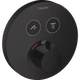 Термостат прихованого монтажу ShowerSelect S на 2 клавіші Matt Black (15743670) - изображение 1