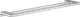 AddStoris Рушникотримач подвійний 62.6/64.8 x 12.4 см Chrome (41743000) - зображення 1