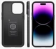 Чохол протиударний Spigen Thin Fit ACS04765 для Iphone 14 Pro Max (6.7") Black - зображення 6