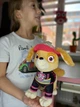 Мягкая игрушка Копиця Скай 25 см. Щенячий патруль (00113-3) - изображение 3