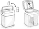 Lodówka turystyczna Berdsen Icemax 26 L 12/230V Cream (5903890628277) - obraz 4