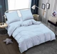 Комплект постельного белья Zastelli Двуспальный 175х210 см Blue Жатка Голубой (2555000008702) - изображение 2