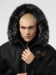 Куртка зимова коротка Airboss CWU Spaceman Hooded Jacket 17600813221, чорна, XL - зображення 6