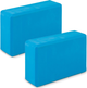 Kostka do jogi Neo Sport piankowa zestaw 2 sztuki ns 962 niebieska (5903890620592) - obraz 1