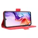 Чохол-книжка з кишеньками Deexe Wallet Stand для ZTE Nubia V70 Max - Red - зображення 7