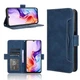 Чехол-книжка с кармашками Deexe Wallet Stand для ZTE Nubia V70 Max - Blue - изображение 1