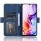 Чехол-книжка с кармашками Deexe Wallet Stand для ZTE Nubia V70 Max - Blue - изображение 5