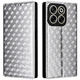 Чохол Deexe Rhombus Book для ZTE Nubia V70 - Silver - зображення 1