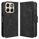 Чохол-книжка з кишеньками Deexe Wallet Stand для ZTE Nubia V70 - Black - зображення 1