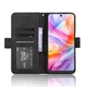 Чехол-книжка с кармашками Deexe Wallet Stand для ZTE Nubia V70 Design - Black - изображение 3