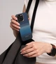 Карбоновый чехол Pitaka Tactile Woven Case Moonrise для iPhone 16 Pro Синий + голубой (KI1601MO) - изображение 2