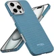 Карбоновый чехол Pitaka Ultra-Slim Case Classic Ocean Blue для iPhone 16 Pro Синий (KI1601POCE) - изображение 10