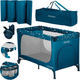 Дорожнє ліжечко RICOKIDS 125 x 65 x 78 см RK-240 Navy Blue (724002) (5903890628284) - зображення 3