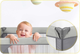 Дорожнє ліжечко RICOKIDS 125 x 65 x 78 см RK-240 Light Grey (724000) (5903890605155) - зображення 6