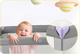 Дорожнє ліжечко RICOKIDS 125 x 65 x 78 см RK-240 Grey-Lavender (724011) (5903890605186) - зображення 7