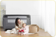 Дорожнє ліжечко RICOKIDS 125 x 65 x 78 см RK-240 Anthracite (724201) (5903890606275) - зображення 8