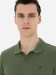 Поло длинное мужское Pierre Cardin G021GL011-000-2186354 2XL Хаки (8683858467342) - изображение 5