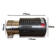 Насадка на выхлопную трубу с хромовым покрытием Akrapovic 89Р 60мм декоративный наконечник глушителя - изображение 4