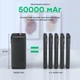УМБ Choetech B732 50000mAh 22.5W QC3.0 PD3.0 Black (43-00118) - изображение 5
