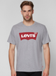 Koszulka męska bawełniana Levi's Graphic Setin Neck 17783-0138 L Szara (5415211983236) - obraz 1