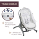 Łóżeczko dziecięce wielofunkcyjne Chicco Baby Hug Pro 5 w 1 Białe (8058664173266) - obraz 13