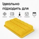 Силиконовая форма для льда куб с крышкой Olin & Olin 15 кубиков по 3 х 3 см Желтый (5821-M-15-Yellow) - изображение 3