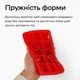 Силіконова форма для льоду Ice Cubes з кришкою Olin & Olin 15 кубиків по 33 х 33 мм Червоний (8821-M-15-Red) - зображення 8