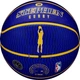 Баскетбольный мяч Wilson NBA PLAYER ICON OUTDOOR STEPHEN CURRY сине-желтый Размер 7 WZ4006101XB7 - изображение 3