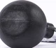 Гиря LiveUp RUBBER KETTEL DUMBELL черная (8,0 кг) LS2044-8 - изображение 3