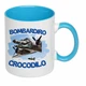 Чашка с печатью "BOMBARDIRO CROCODILO" (цвет голубой) (27167) - изображение 2