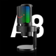 Mikrofon pojemnościowyFifine A8 RGB Black (4820216972078) - obraz 10