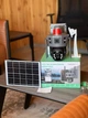 Уличная 4G sim 6MP камера V380PRO camera WiFi с солнечной панелью Solar - изображение 2