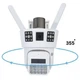 Камера видеонаблюдения на 2 линзы PTZ уличная 4G SD 39 12mp - изображение 4